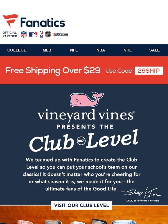 vineyard vines nba