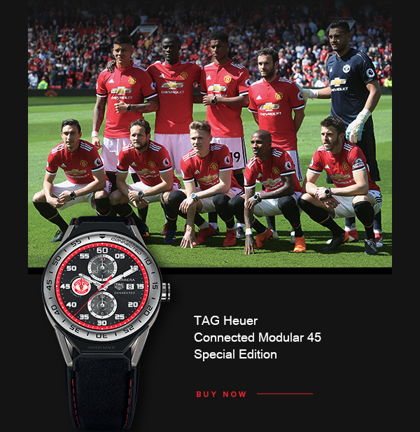 Tag heuer discount connected manchester united