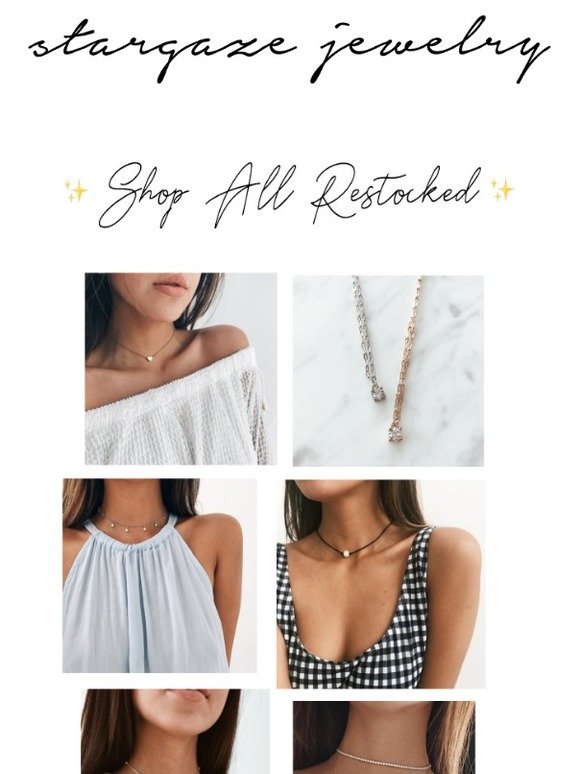 Huge restock 😍