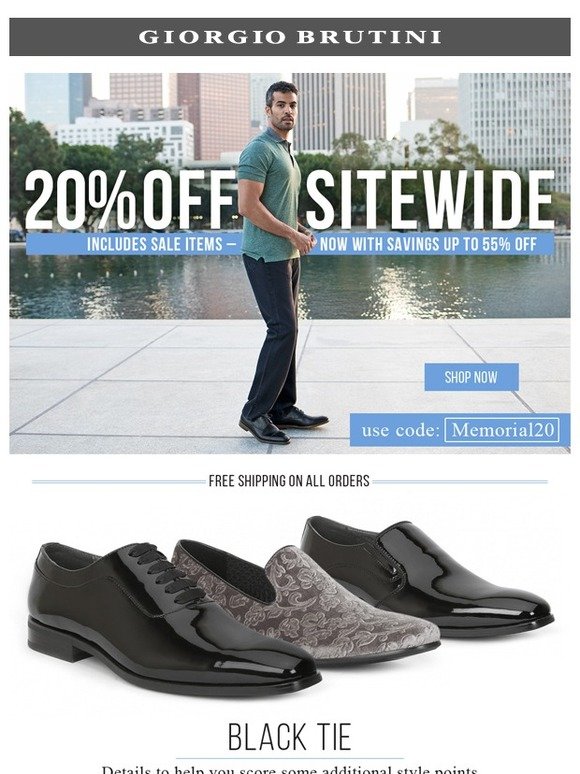 20% OFF – SITEWIDE SALE