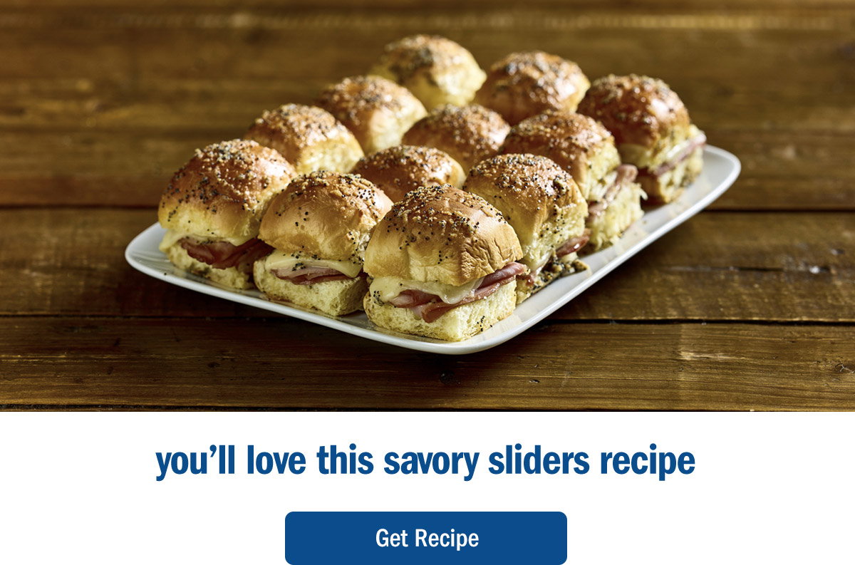 you'll love this savory sliders recipe