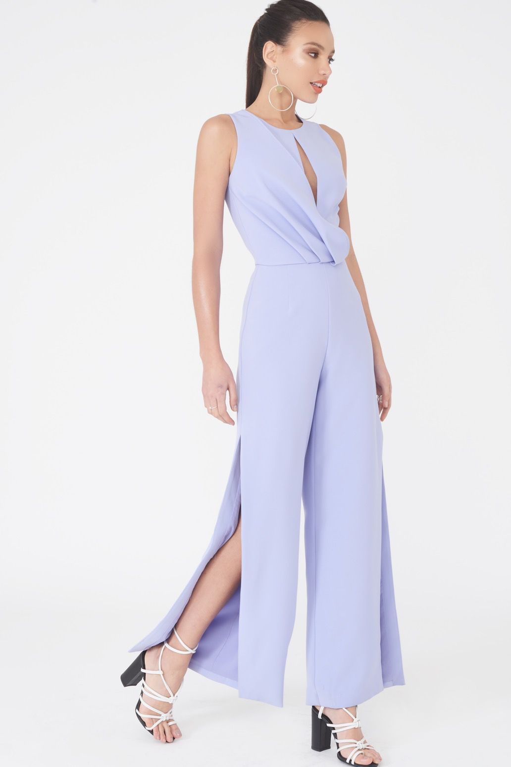 Image of Draped Jumpsuit