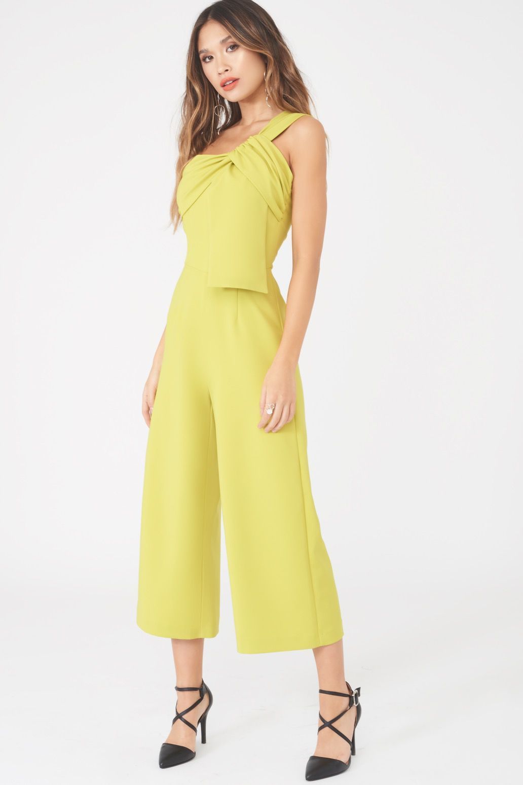 Image of One Shoulder Jumpsuit