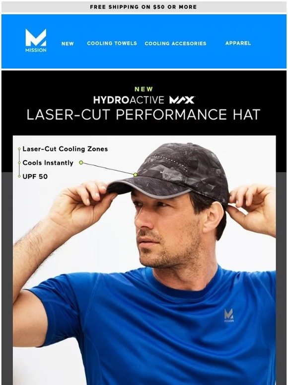 MISSION HydroActive MAX Laser-Cut 