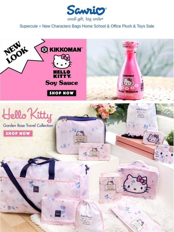 Hello Kitty Travel In Style + New Kikkoman Soy Sauce! Milled