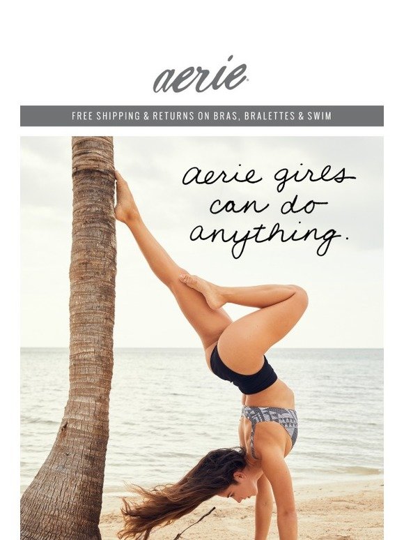 American Eagle: Beach & Bikinis, Aly Raisman Style | Milled