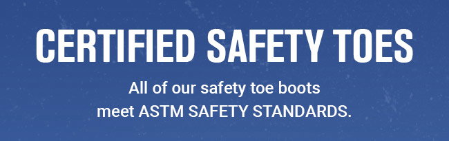 CERTIFIED SAFETY TOES