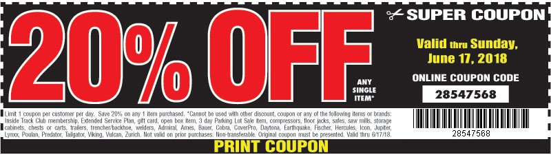 harbor freight tools special notice father s day 3 day sale starts friday milled