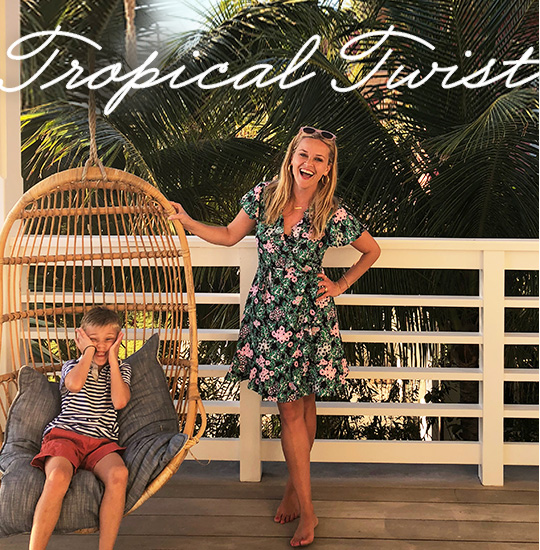 draper james wrap dress