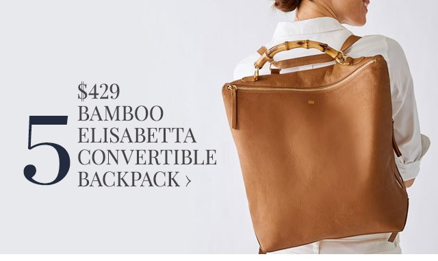 bamboo elisabetta convertible backpack