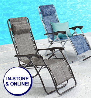 20% OFF! 31.99 EACH Reg. $39.99 Anti-Gravity Chairs