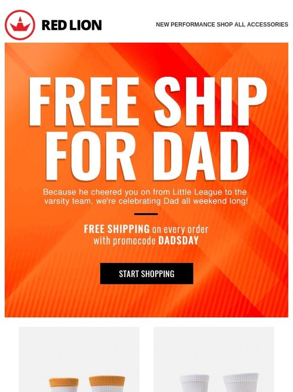 Last call! FREE SHIPPING to celebrate Dad!