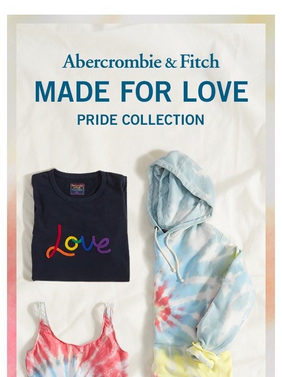 Abercrombie & Fitch 🌈 Introducing the A&F Pride Collection Milled