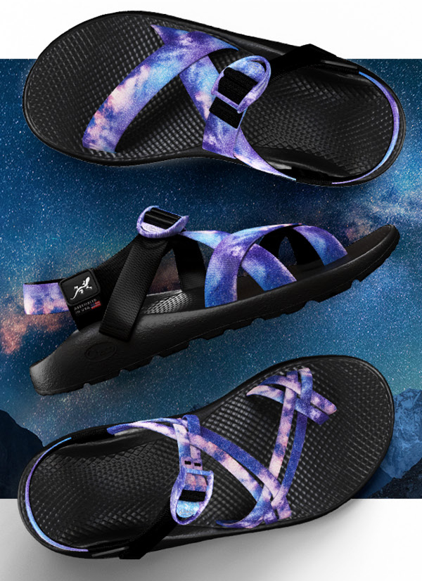 Chaco Limited Edition Galaxy Collection Milled