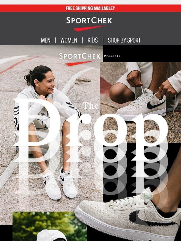 sport chek air force ones