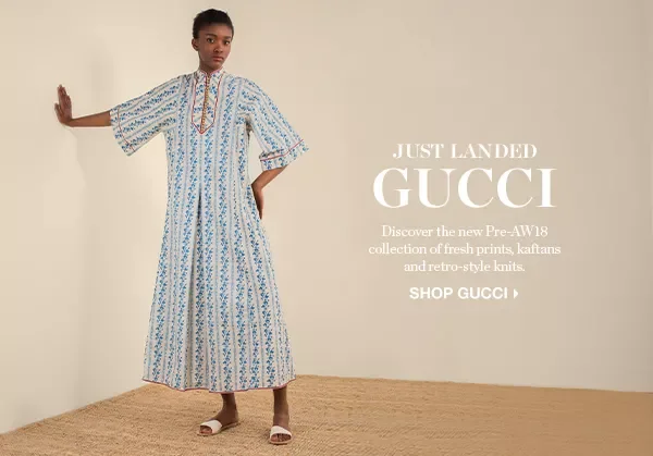 Postnummer rør bønner Matches Fashion: Gucci's new collection is here | Milled