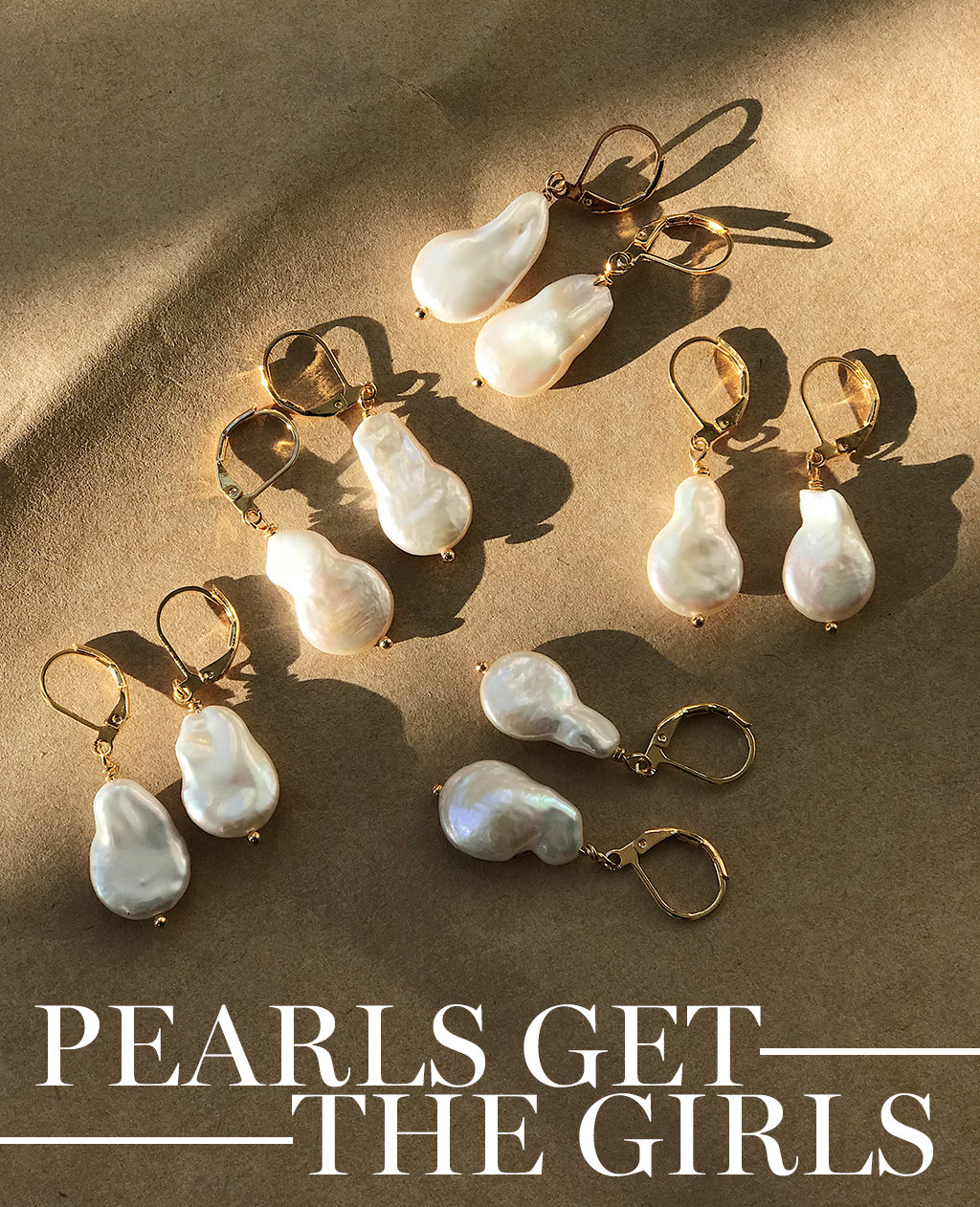 mini keshi pearl earrings