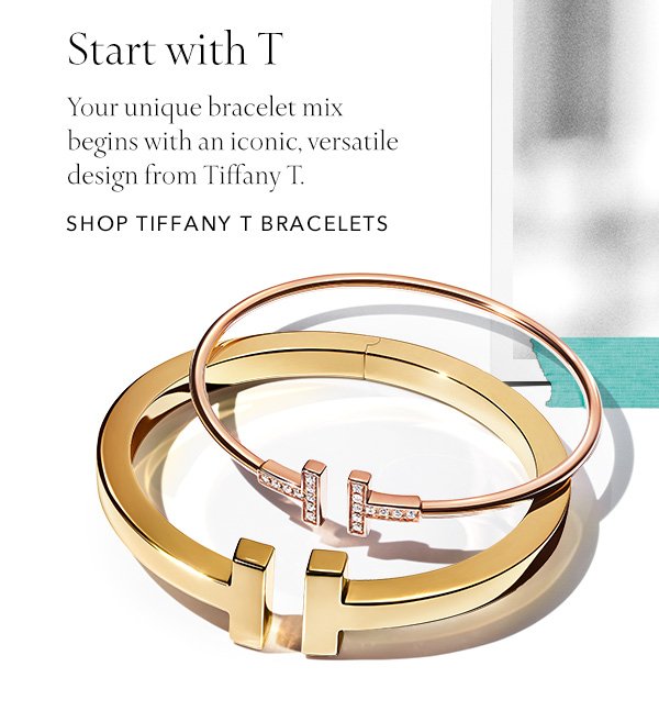 Tiffany: Iconic Tiffany T Bracelets 