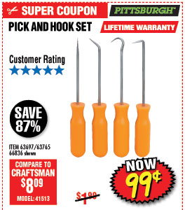Mini Pick and Hook Set