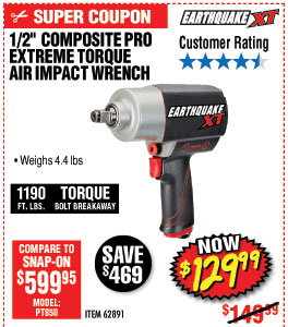 1/2 in. Composite Xtreme Torque Air Impact Wrench