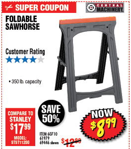 Foldable Sawhorse