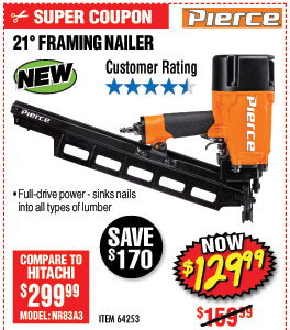 21° Framing Nailer