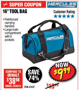 16 in. Tool Bag