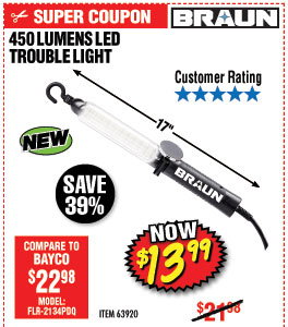 450 Lumen LED Trouble Light