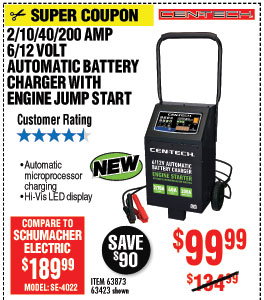 harbor freight battery charger