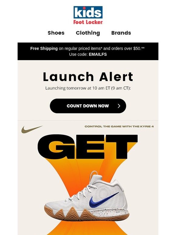 kyrie 4 uncle drew footlocker