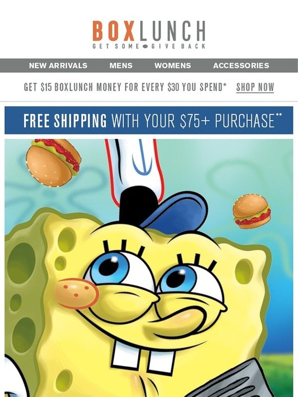BoxLunch Order up! Nickelodeon Cookout with SpongeBob and more. Milled