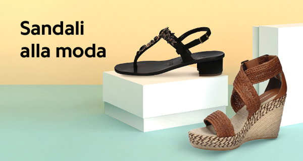 Sandali alla moda