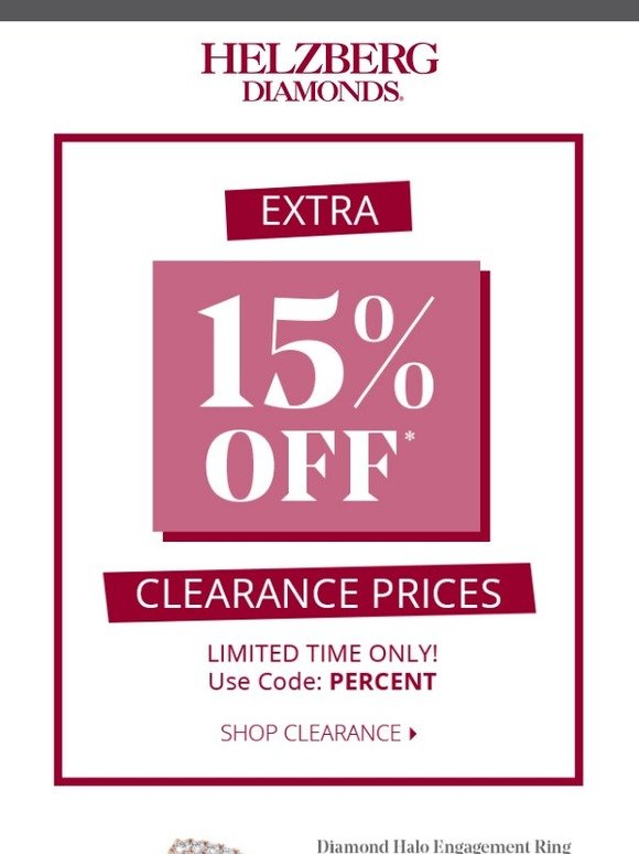 helzberg clearance