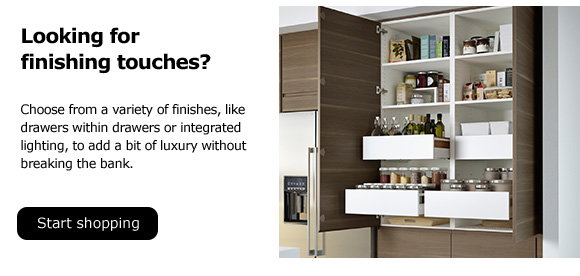 Looking for finishing touches? - Start shopping.