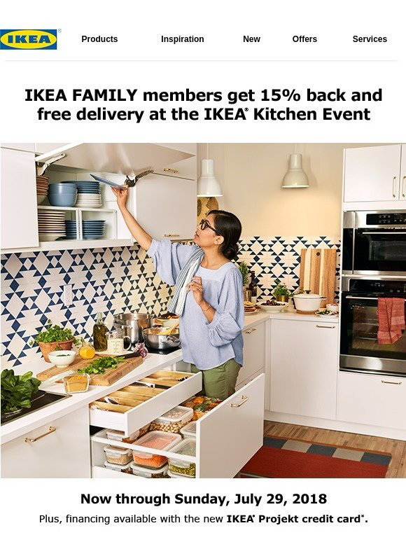 IKEA don't miss huge savings at the IKEA Kitchen Event! Milled