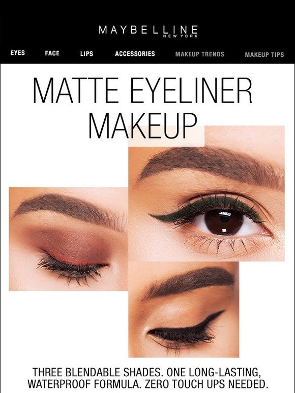 maybelline matte waterproof eyeliner