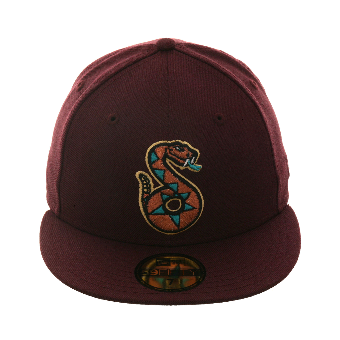 Exclusive New Era 59Fifty Tucson Sidewinders Hat - Maroon