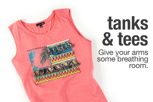 Shop Tanks & Tees