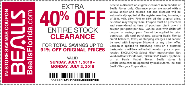 Extra 40% Off Clearance 