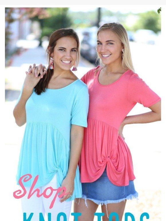 MUST HAVE KNOT TOPS!!!