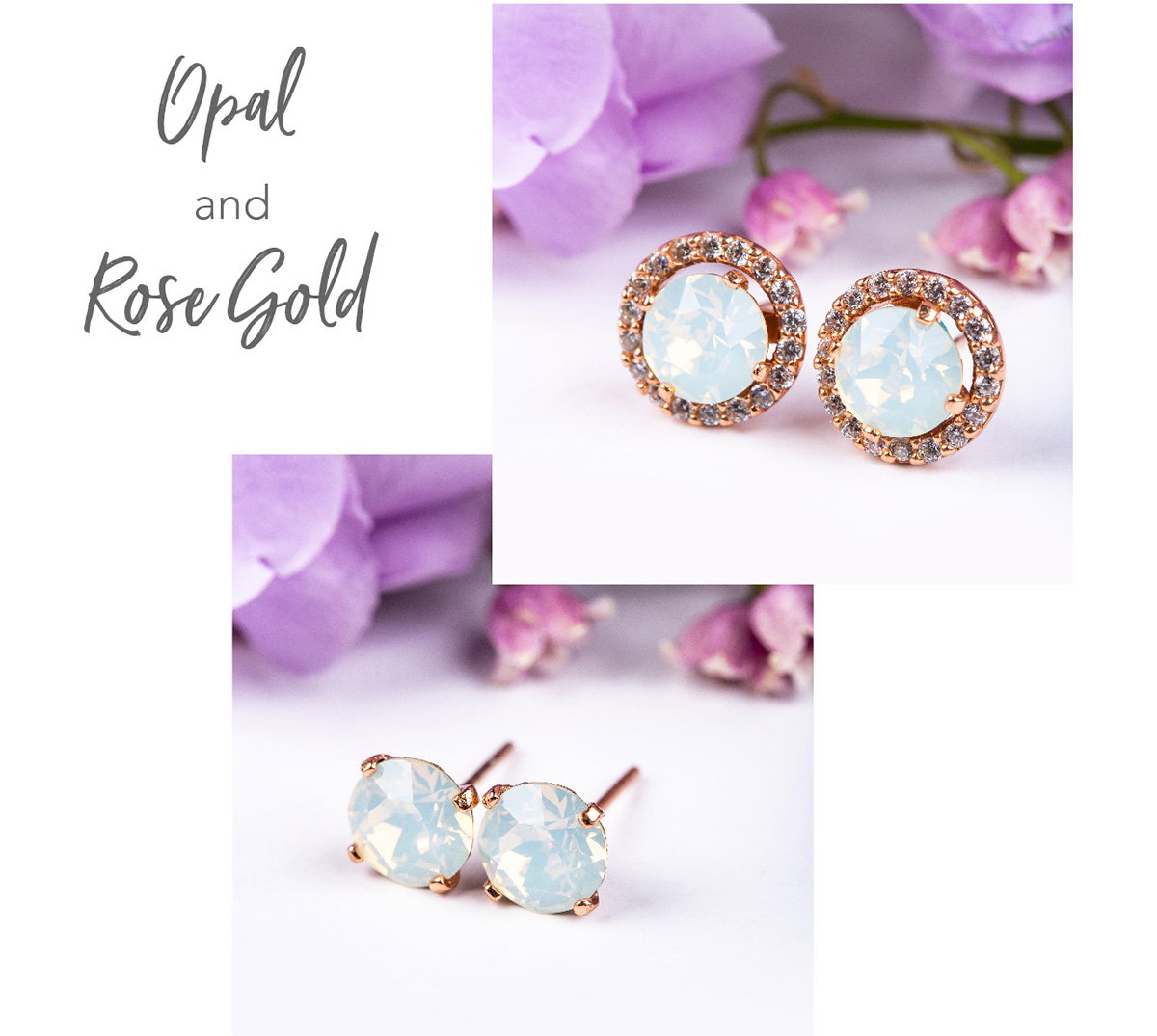 Opal and Rose Gold