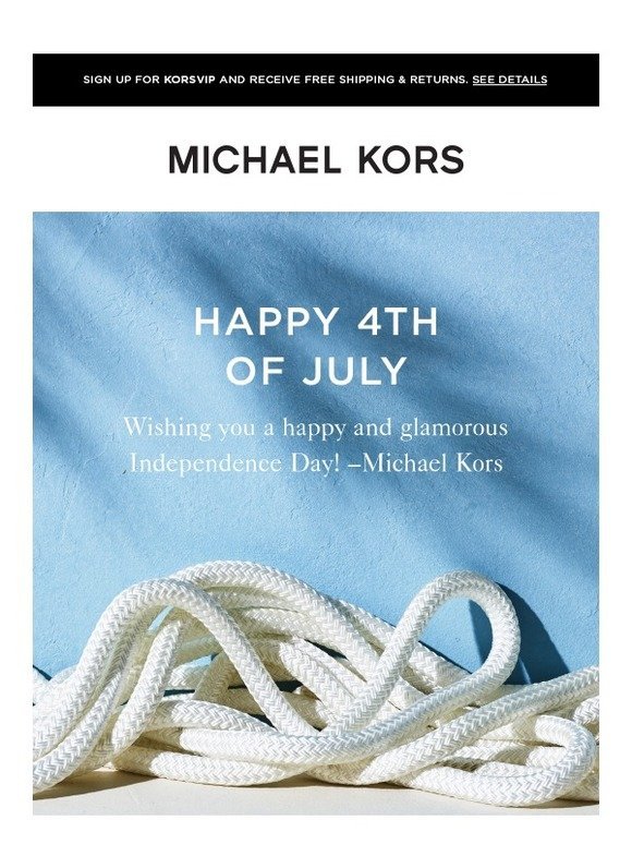 michael kors 4th of july sale