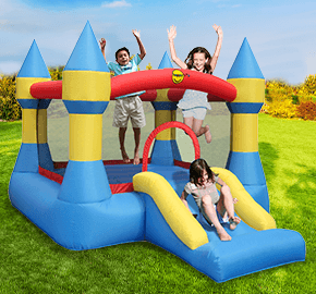 smyths toys bouncy castles