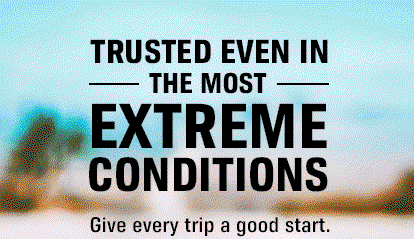 YTrusted Even In the Most Extreme Conditions - Give every trip a good start