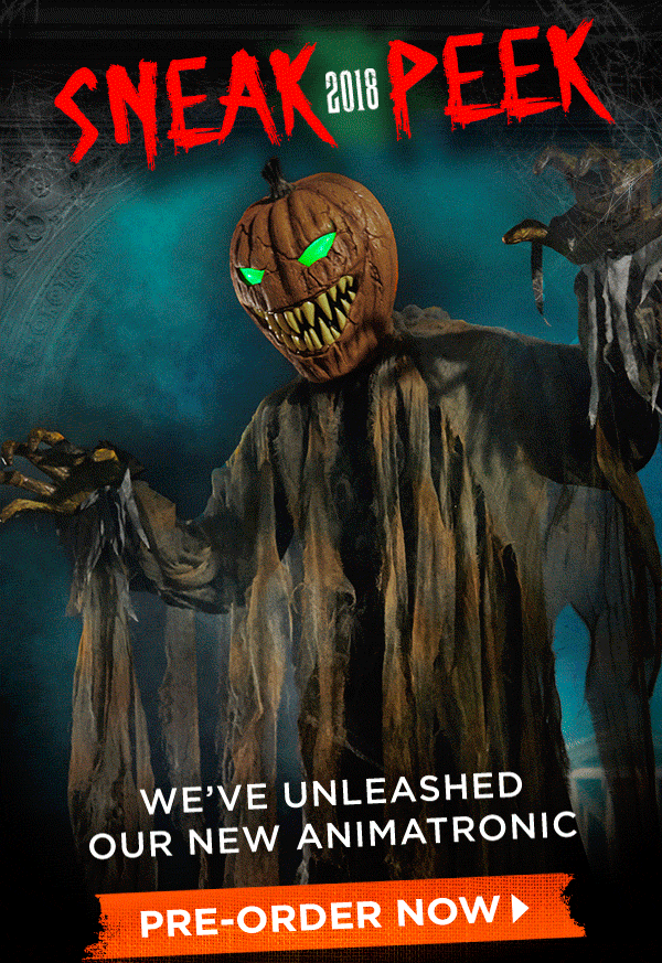 Spirit Halloween Exclusive Sneak Peek Pumpkin Patch Prowler 🎃 Milled