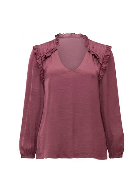 Abigail Frill Detail Blouse