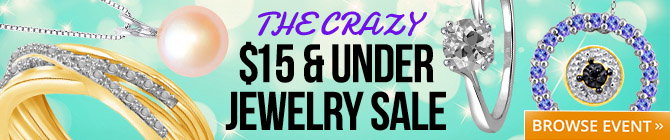 The Crazy $15 & Under Jewelry Sale. Browse Event »