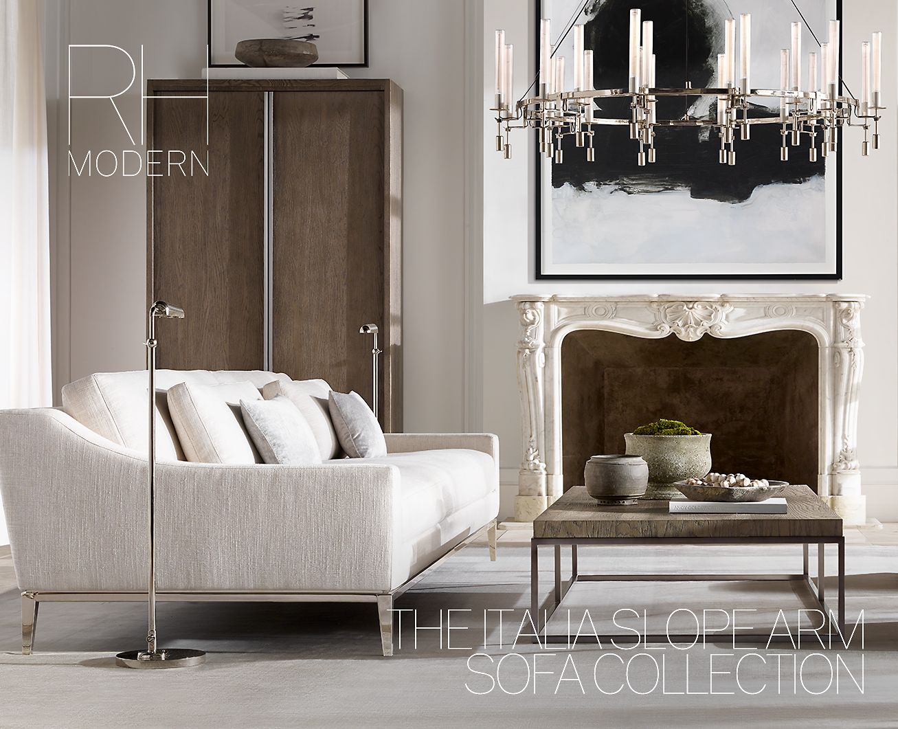 Italia sofa deals restoration hardware