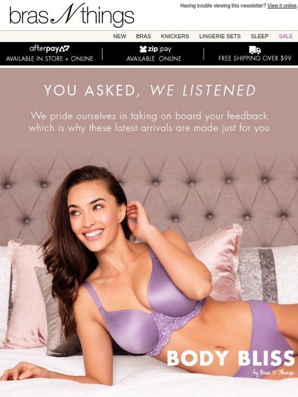 Bras N Things: Don't forget our VIP Offer: Receive $20 Off Your