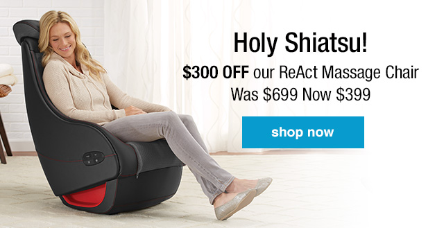 react massage chair